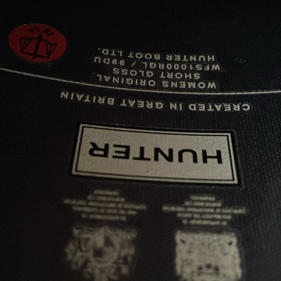 HUNTER Rain Boots Size 11 Like New! - Picture 9 of 9